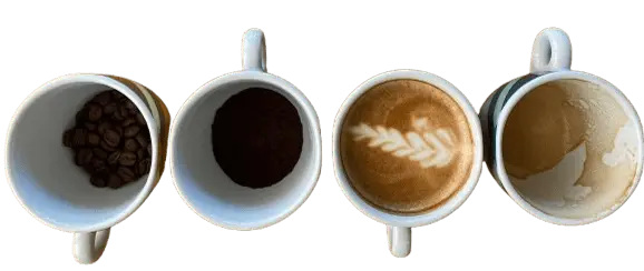 Fotos de tazas de café de Casco